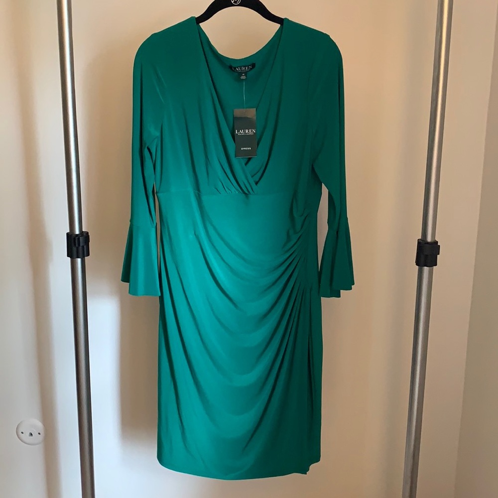 NWT Ralph Lauren Green Dress